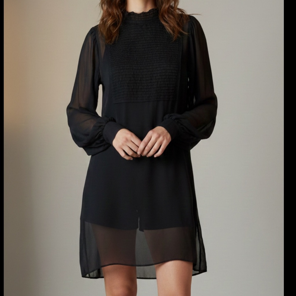 Zara Sheer Long Tunic